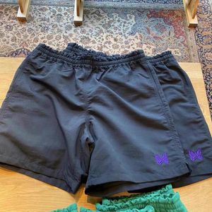 Herenbroek zomer mannen dames kwaliteit borduurwerk vlinder naalden naalden track shorts awge broek 2022ss elastische taille shortsmen's shorts 806