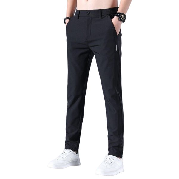 Pantalones de verano para hombre, pantalones de Golf para hombre, de secado rápido, largos con bolsillos, informales, transpirables, de ajuste relajado, para hombre 230324