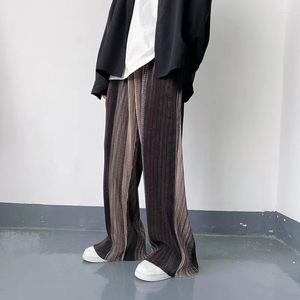 Pantalon masculin Style d'été lâche hommes adolescents décontractés la jambe droite jeunesse urbaine extérieur