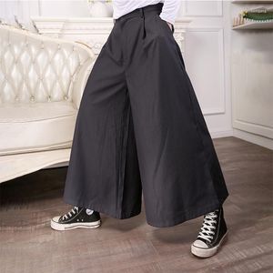 Pantalons pour hommes Pantalons d'été à jambes larges Nine Cent et culottes pour femmes Lâche évasée Coiffeur Jeunes Casual