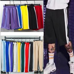 Pantalons pour hommes Pantalons de survêtement Pantalon de sport pour hommes et femmes de créateur Pantalon de sport décontracté et ample Hommes Mélange de coton Pantalon avec badge boussole doux Mode hommes femmes pantalons décontractés