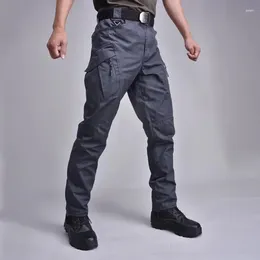 Pantalones para hombres tela a cuadros táctico ix9 urban de bolsillo urbano para hombres pantalones de servicio especial categoría de categoría al aire libre