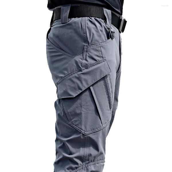 Pantalon Homme Poches Tactiques Homme | Cargo Slim Militaire Urbain - Décontracté