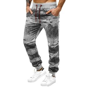 Pantalons pour hommes Thrill Pantalons de survêtement avec poches Imprimer Hop Up Lace Respirant Tendance Pantalon de sport Harem Tie Coloré Hommes Pieds Hip FashionMen's