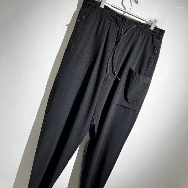 Pantalones de hombre de alta calidad 2023ss High Street Y3 Letter Casual pantalones transpirables pantalones de chándal Y2k Streetwear Joggers ropa