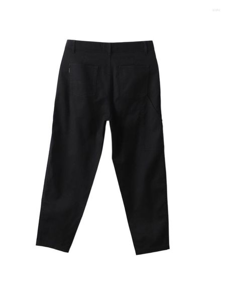 Pantalones de hombre TPN Tendencias de moda casual Corte negro Hasta el tobillo