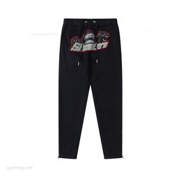 Herenbroek TRAPSTAR Casual broek Klassieke elastische taille Hiphop Mode Joggingbroek Letter Decoratie Dikke broek merk donsjack modieus nieuw