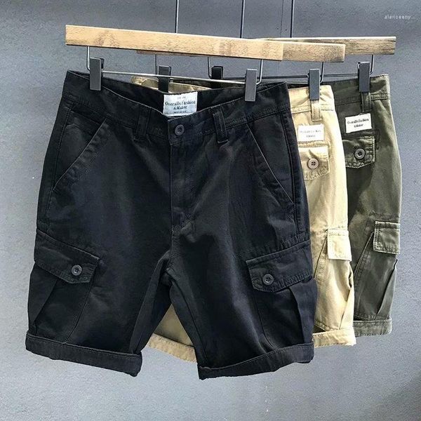 Pantalones de hombres modernos shawn yue hombres de verano pantalones pantalones cortos de parka