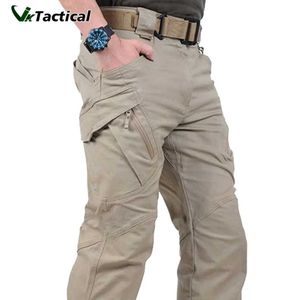 Herenbroeken Urban Tactical Cargo Pants Classic Outdoor Wandel Rais Leger Tactische joggingbroek Camo Militaire Multi Pocket Trousersl2404