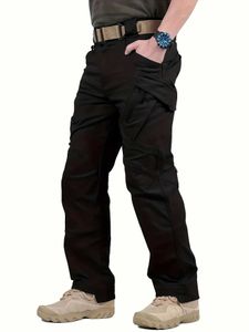 Pantalon masculin nous plus taille pantalon de cargaison tactique classique randonnée extérieure randonnée joggeurs tactiques pantalon camouflage pantalon multi-poche y240513