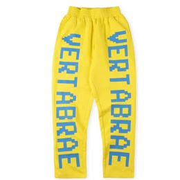 Herenbroeken Vertabrae joggingbroek High Street 3D Letter Printing 1 Geel Sport Heren Dames 1 1Casual Joggingbroek met elastische taille Trekkoord 231117