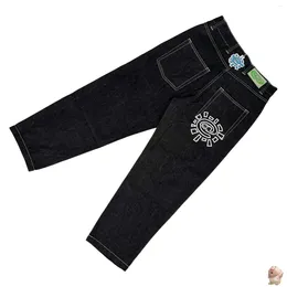 Pantalon masculin vintage faites toujours ce que vous devriez jeans pour hommes femmes 1: 1 qualité adwysd high street hip hop denim