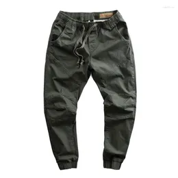 Pantalons pour hommes Vintage Casual Cargo Large Lâche Droite Sport Neuf Partie Cordon Leggings Hommes Jogging Mâle Vêtements