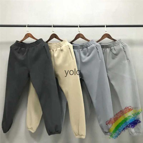 Pantalones para hombres W TEMPORADA 6 Pantalones de chándal Hombres Mujeres 1 1 Pantalones Kardashian de calidad superior Pantalones de la serie de temporada de terciopelo Pantalones con cremallera Poeta Tagyolq