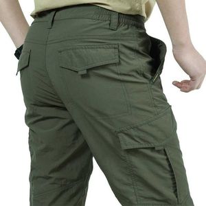 Pantalon masculin Pantalon tactique étanche pour hommes cargo militaire occasionnel Q240429