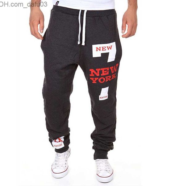 Pantalons pour hommes Gros-joggeurs 2016 hommes joggeurs impression numérique hommes pantalons mode homme sport pantalons de jogging pantalons de sport style décontracté pantalons de survêtement ville Z230720