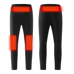 Pantaloni da uomo Pantaloni invernali riscaldati da uomo Pantaloni elettrici USB Riscaldamento da donna Sci termico intelligente per escursionismo all'aperto