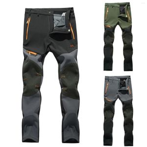 Pantalones de hombre Mujer Cubrirse Lindo Cómodo Senderismo al aire libre Grueso Otoño Invierno Polar térmico Sudor A D Rayas