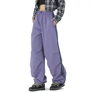 Herenbroeken Dames Heren Street chic Mode Hip Hop Los Casual Zijstreep Plooi Outdoor Sport Jongens Meisjes Baggy Pant Joggers Joggingbroek