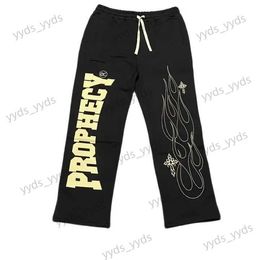 Pantalons pour hommes Y2K Pantalons décontractés Hommes Hip Hop Imprimer surdimensionné Baggy Vêtements Streetwear Pantalons de survêtement Femmes Harajuku Gothique Pantalon large 2023 Nouveau T240124