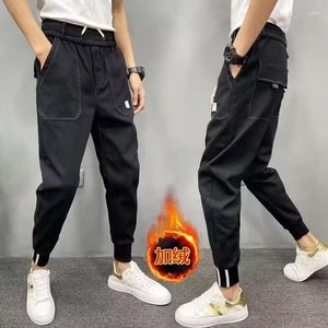 Pantalons pour hommes Y2K Hommes Crayon Harem Techwear Streetwear Harajuku Coréen Joggers Hip Hop High Street Tendance Vêtements pour hommes