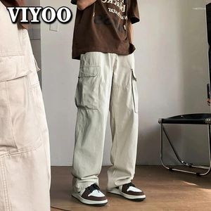 Pantalon masculin y2k féminin streetwear technowear cargo work harajuku hétéro Baggy for hommes pantalons de survêtement