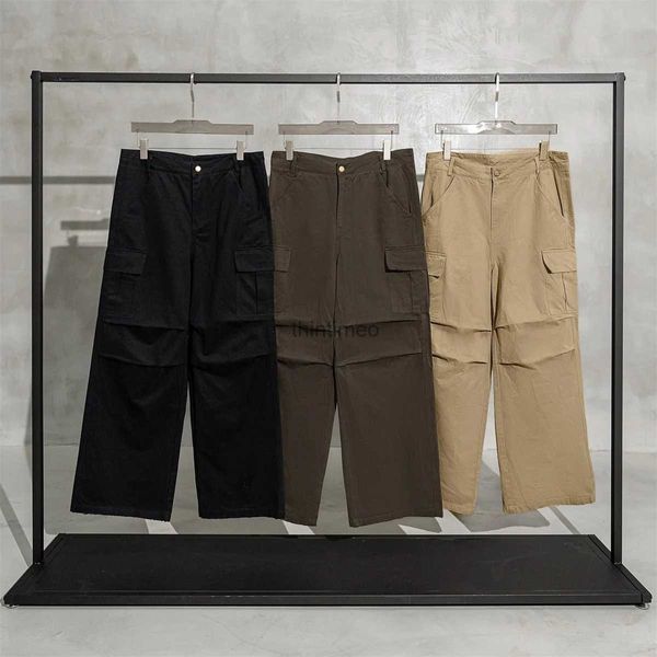 Pantalones para hombres Códigos juveniles Cargo Safari Pantalones Mujeres Hombres Ejército Multi Bolsillos Deportes Moda Casual Harem Hip Hop Vintage Malla Harajuku Pantalones YQ231214