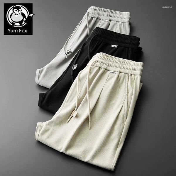 ¡Pantalones de hombres yum!Fat de verano Gran tamaño pierna recta