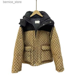 Heren Parka's Heren Donsjacks Parka Dames Zwart pufferjack Capuchon Premium Informeel Buiten Winter Warm Verdikte Rits Kaki Kort Q230911