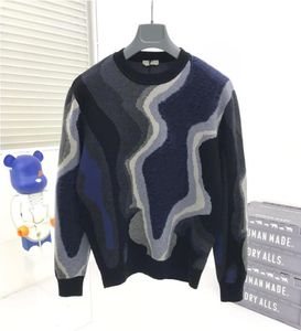 Sweat-shirt à capuche pour hommes, grande taille, en automne/hiver, machine à tricoter acquard, personnalisé, détail élargi, col rond, coton E5