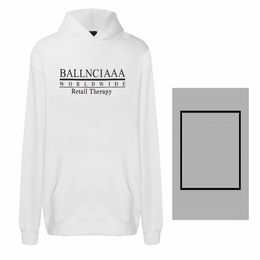 Grote maten hoodies voor heren Sweatshirts Nieuwe AOP jacquard gebreide trui met letterprint Aangepaste jacquard breimachine Vergroot detail Ronde hals trui t3v15