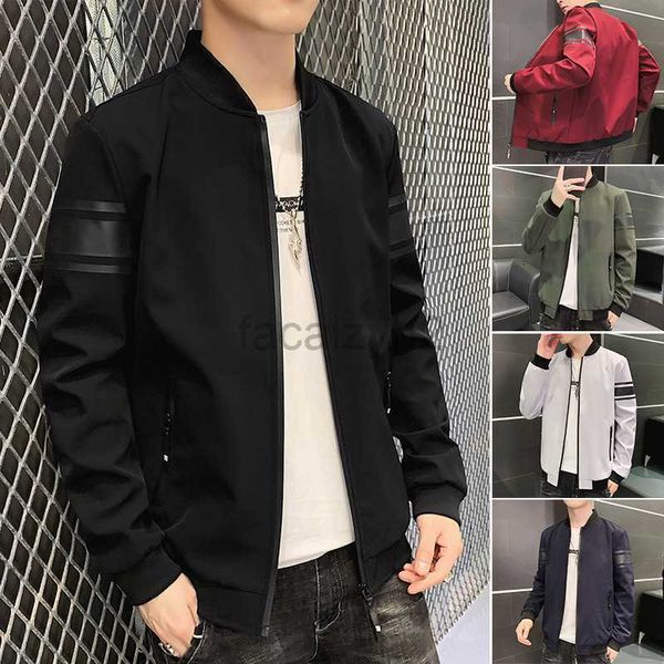 manteaux de vêtements d'extérieur de taille plus manchette de créateurs de vestes pour hommes printemps et automne nouvelle version coréenne à la mode