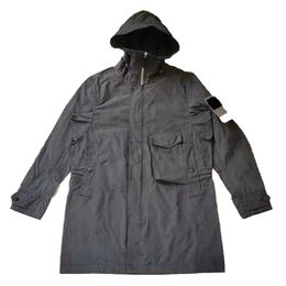 Hommes grande taille vêtements d'extérieur jeunesse tactique manteau hommes automne coupe-vent à capuche veste en plein air trajet mince résistant à l'usure respirant manteau 70222