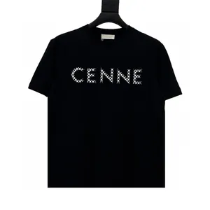 Plus-T-shirts voor heren Polo's Ronde hals, geborduurd en bedrukt zomerkleding in polaire stijl met g4y-straatkatoen