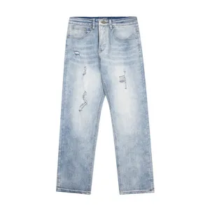 Pantalons grande taille pour hommes 2022ss Selvedge non lavé Jeans en denim brut pour hommes Indigo Petite quantité Prix de gros Style japonais Coton Japon ROUGE rwr4eD3