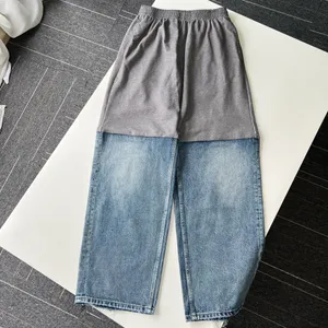 Pantalon grande taille pour hommes 2023ss Selvedge non lavé Jeans en denim brut de haute qualité Indigo Petite quantité Prix de gros Style japonais Coton Japon RED f656
