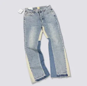 Pantalon de taille plus masculine 2024SS Selvede non lavée pour hommes bruts jeans en denim de haute qualité petite quantité de gros prix en gros coton japon