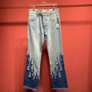 Pantalon grande taille pour hommes 2024ss Selvedge non lavé Jeans en denim brut de haute qualité Indigo Petite quantité Prix de gros Style japonais Coton Japon RED 3765