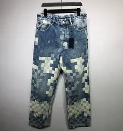 Pantalon de taille plus masculin Round Nou Broidered and Printed Polar Style Summer Using with Street Pure Cotton 4RH3T