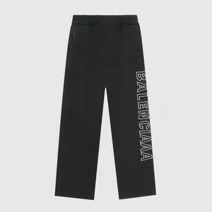 Pantalon grande taille pour hommes, col rond, vêtements d'été de style polaire brodés et imprimés avec street pur coton w1