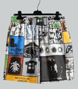 Shorts grande taille pour hommes 2024 nouveaux pantalons de plage site officiel synchrone tissu imperméable confortable couleur pour hommes: code couleur de l'image: m-xxxl 50W