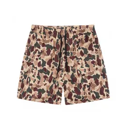 Shorts grande taille pour hommes vêtements d'été de style polaire avec plage hors de la rue pur coton 2r2f