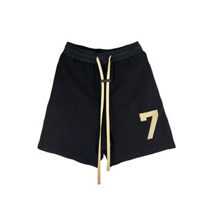 Shorts grande taille pour hommes vêtements d'été de style polaire avec plage hors de la rue pur coton 2k2