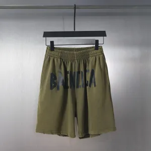 Shorts de taille plus masculine Usure d'été de style polaire avec plage hors de la rue Coton pur 2q3fvr