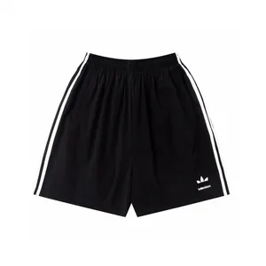 Shorts grande taille pour hommes vêtements d'été de style polaire avec plage hors de la rue pur coton 22erf