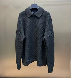 Les pulls de taille plus masculine en automne / hiver acquard de tricot de tricot e coutume jnlarged détail équipage coton 74e2f3