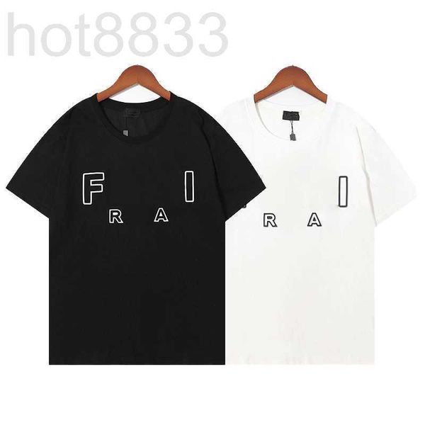 Hommes Plus Tees Polos Designer Luxe Classique Nouveau T-shirt À Manches Courtes Et Lettres En Coton Pour Femmes Confortable Lâche À La Mode Casual Top UCI3