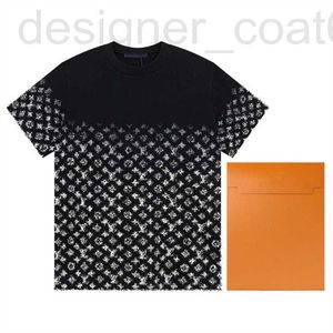 T-shirts pour hommes Polos Designer TeesPolos Nouveau coton de qualité supérieure imprimé T-shirt complet du corps col rond panneau couleur pull à manches courtes mode rue f00s00 BHBJ