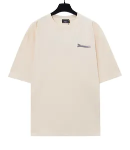 Plus-T-shirts voor heren Polo's Hiphop Muscle Fit Gebogen zoom Wit katoen Aangepaste bedrukking Heren Dames T-shirt Casual hoeveelheid Trend s-2xl 775