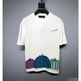 Heren Plus T-shirts Polo's Heren S Ronde hals Geborduurd en bedrukt Polar Style Zomerkleding met straat Puur katoen 23Efd Drop Deliver Dhpik